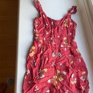 Burnt red Hollister romper